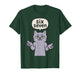 67 Six Seven 6-7 Cat - Funny Slang Gaming Brainrot Meme T-Shirt
