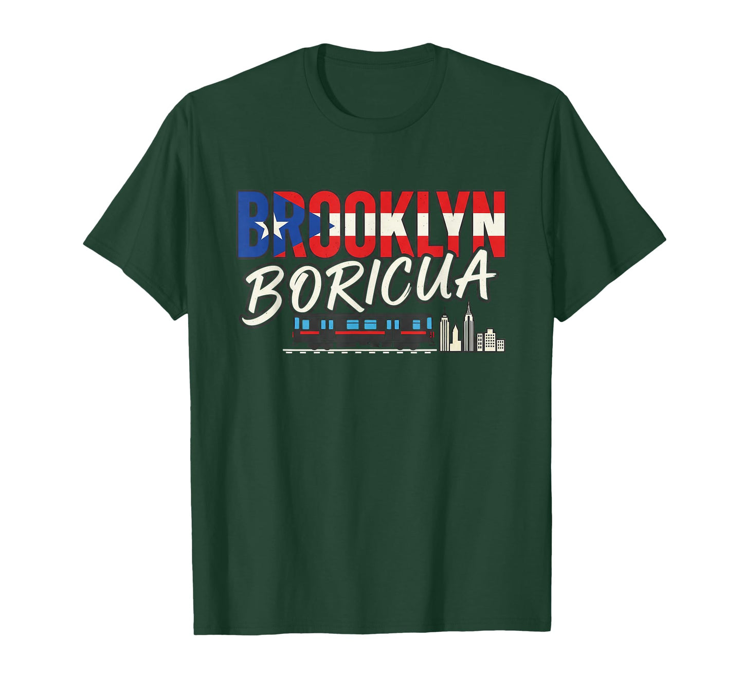 Brooklyn Boricua Proud Puerto Rican USA New York Latino T-Shirt