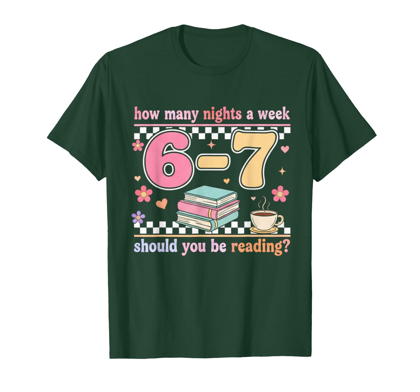 Funny Six Seven 6 7 Meme Teacher Design Reading 6-7 Teache T-Shirt