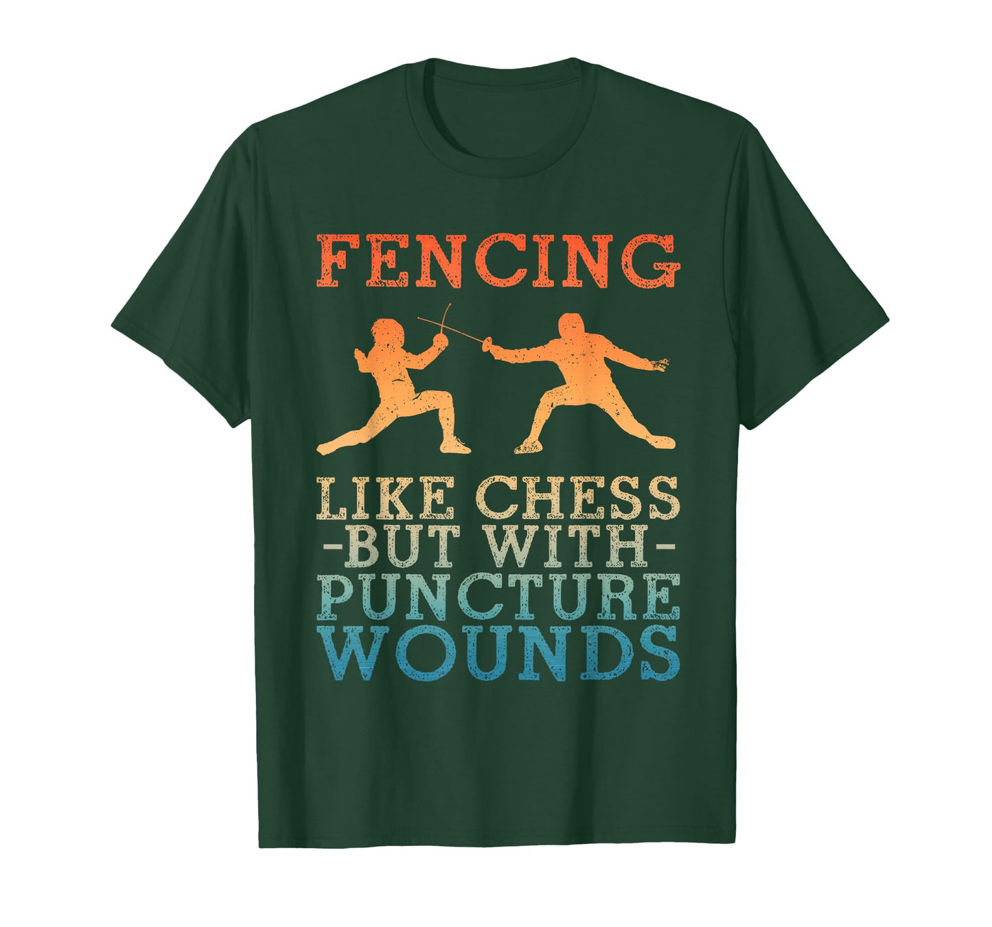 Fencing Sport Novelty for Men Women Fencer Fencing Lover T-Shirt