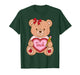 Teacher Bear Valentine Tech Valentines Day Girl Boy Teen Kid T-Shirt