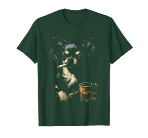 Funny Chihuahua Smoking T-Shirt