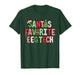 Santa Favorite EEG Tech Christmas Electroencephalography T-Shirt