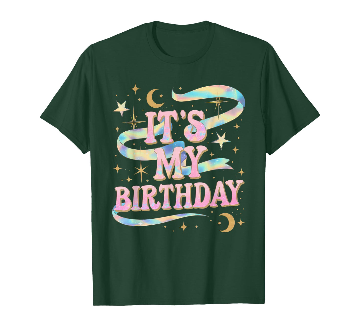 It's My Birthday Tshirt Girls Women Groovy Coquette Bday T-Shirt