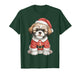Cute Christmas Shih Tzu Santa Dog Lover T-Shirt