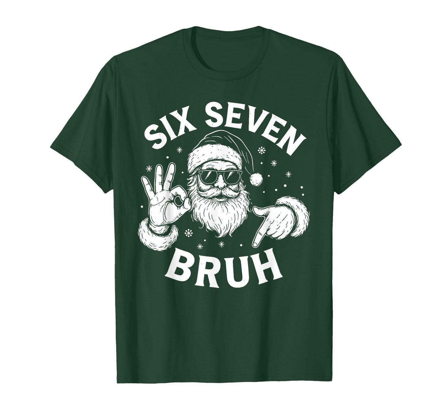 Six Seven 67 Christmas 6 7 Bruh Boys Kids 6-7 Meme Youth T-Shirt
