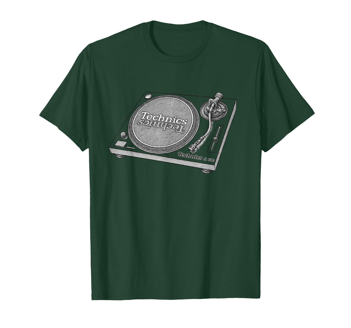 Technics SL-1200 Turntable DJ and Music T-Shirt