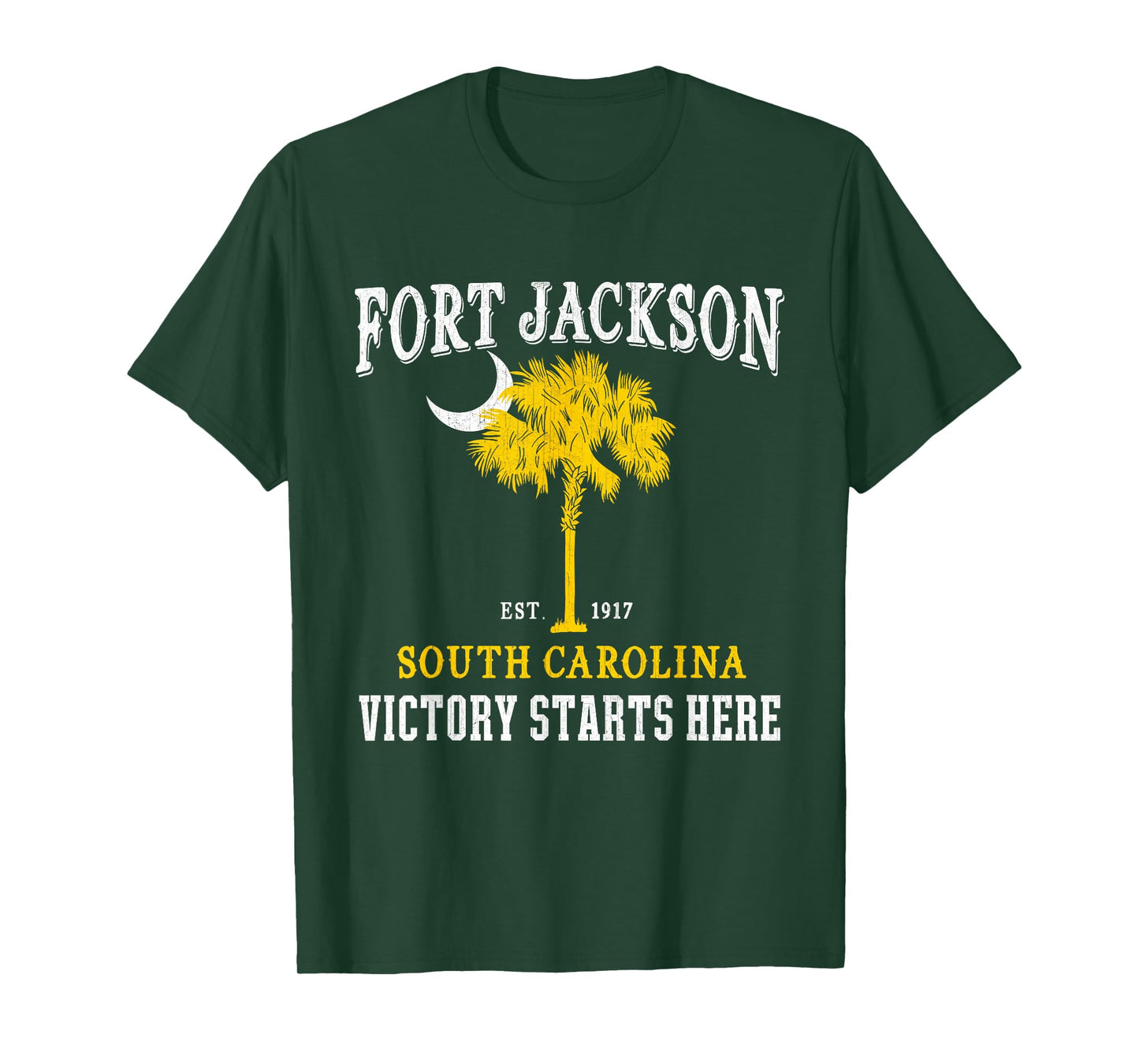 Fort Jackson South Carolina SC Victory Starts Here BCT Gifts T-Shirt