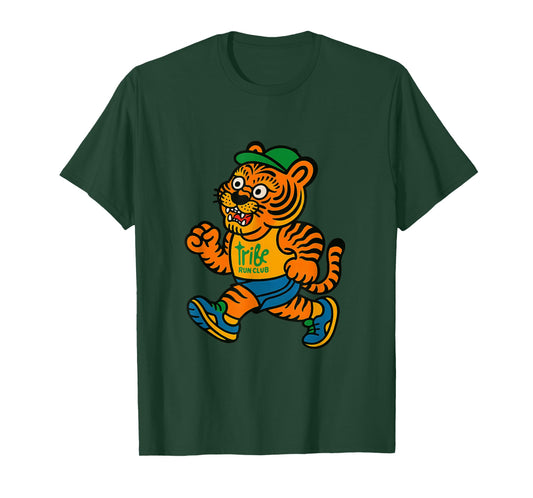 Tribe Coffee Run Club Tiger T-Shirt