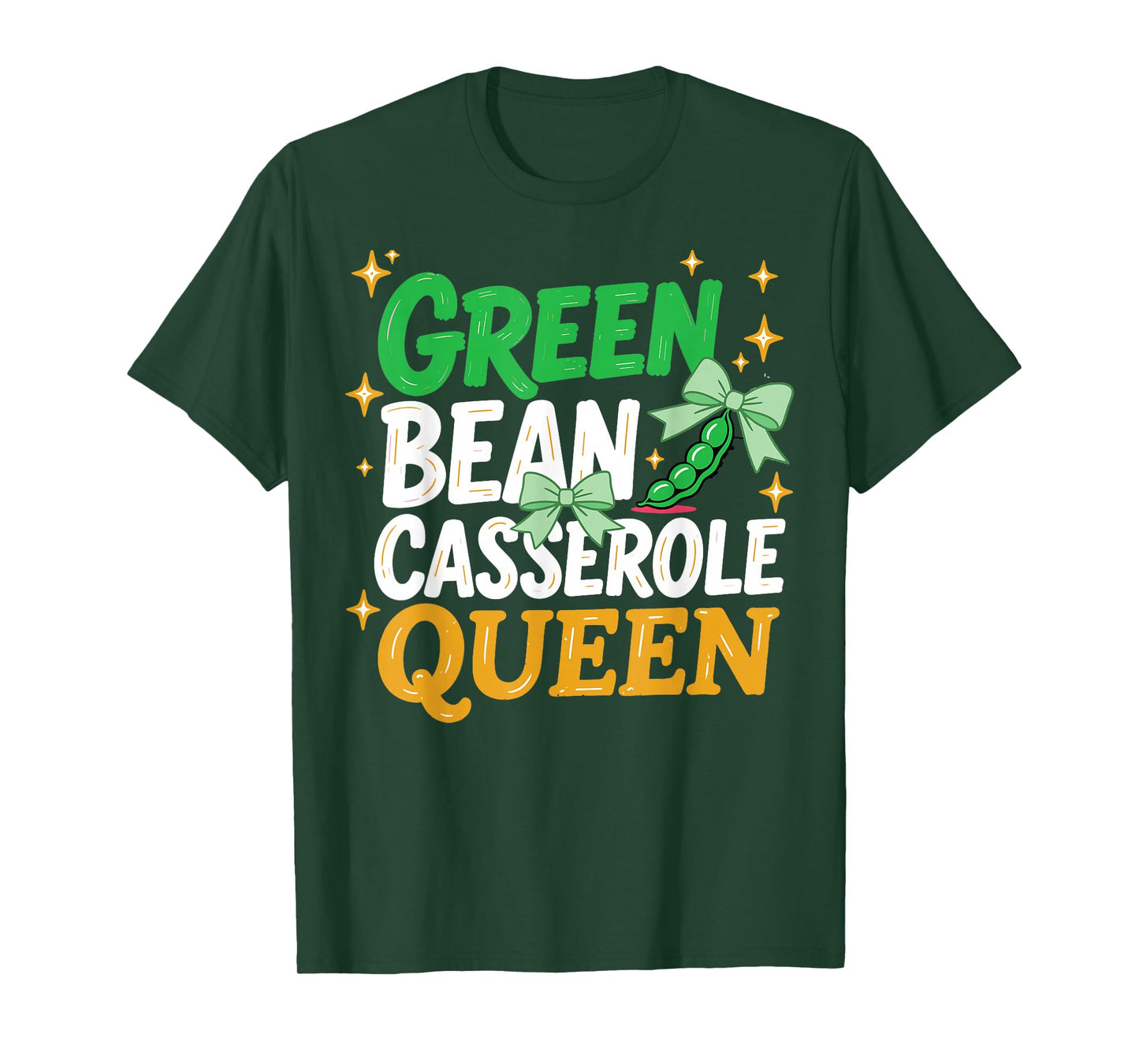Funny Green Bean Casserole Thanksgiving Food Humor T-Shirt