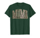Hunting Mama Camo Western Vintage Women Girl Christmas T-Shirt