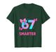 Little Miss 67 Days Smarter Kids Girls 100th Day of School T-Shirt