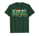 Funny Bruh Christmas Pajamas Plaid Teens Boys Kids Xmas T-Shirt