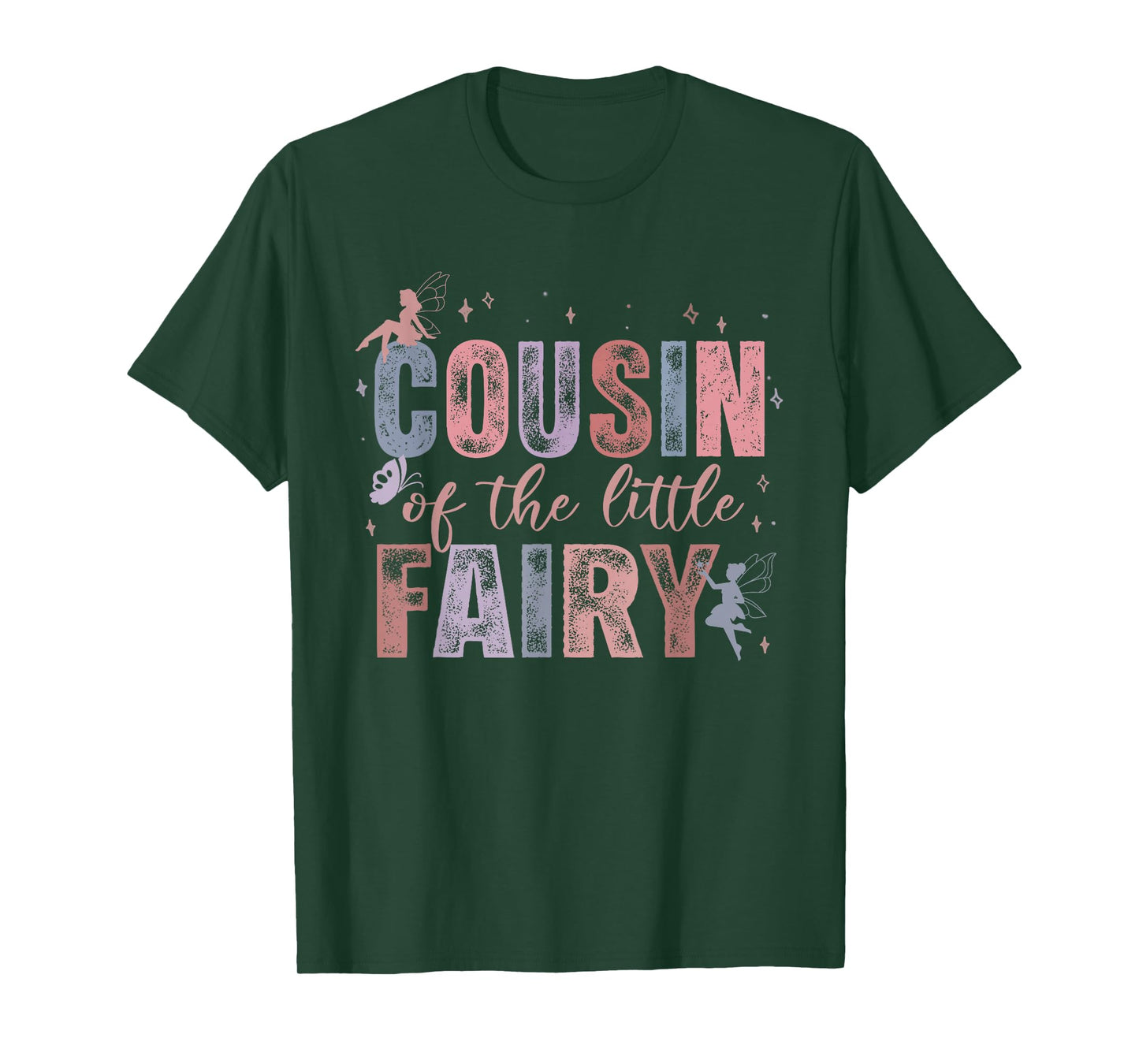 Cousin of The Little Fairy 1St Birthday Girl Fairytale T-Shirt