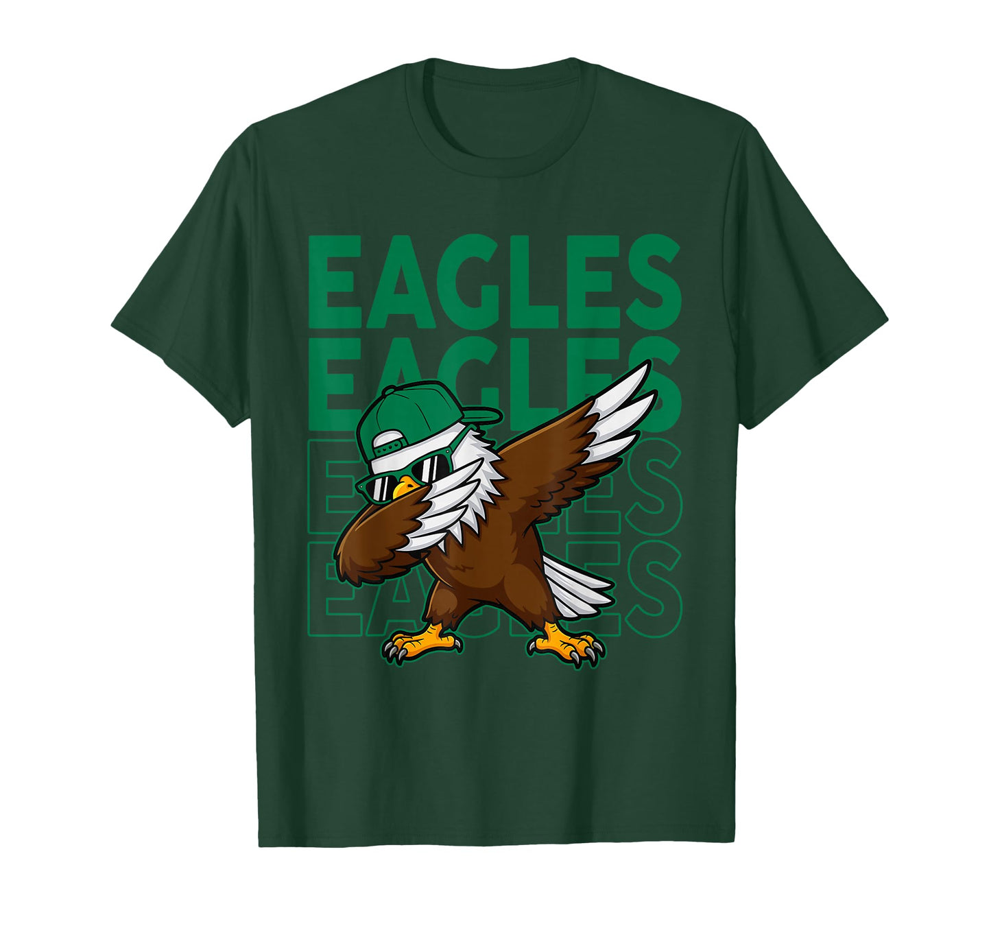 Eagle Dabbing for Men Women Youth Toddler Kids Boys Girls T-Shirt