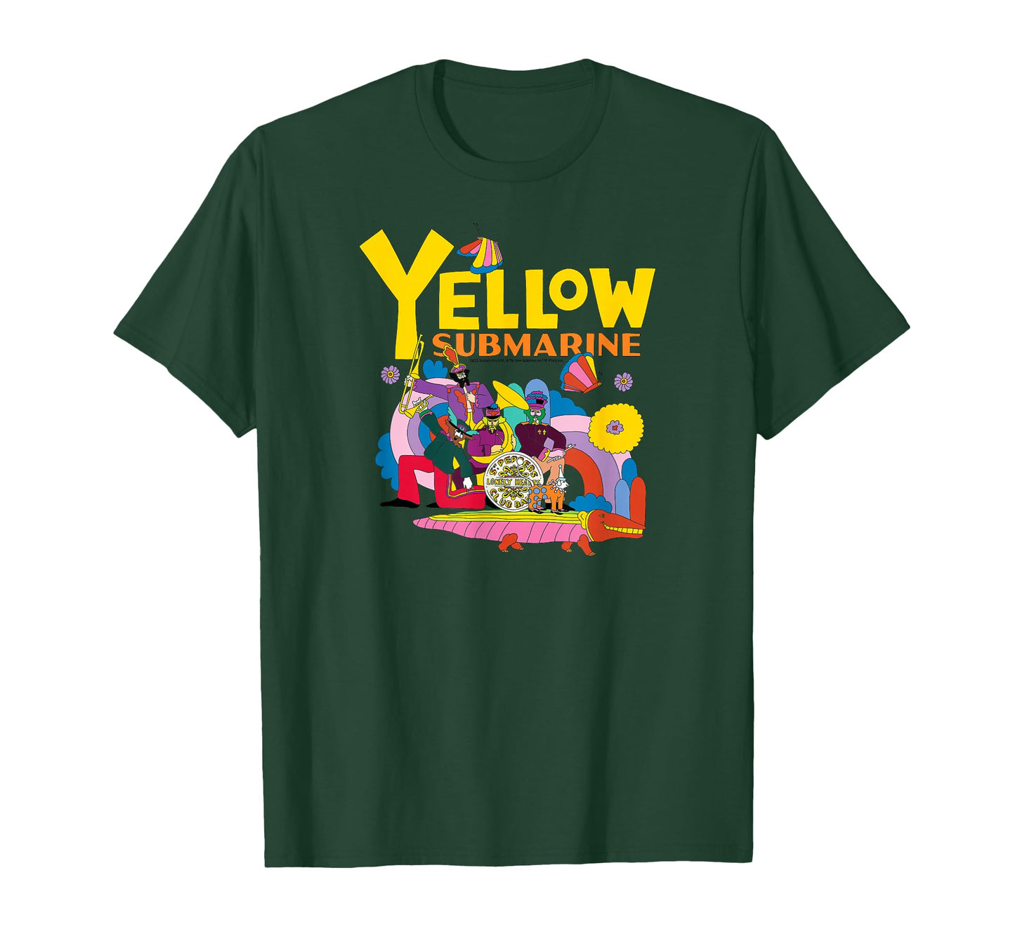 The Beatles -Yellow Submarine SGT Pepper T-Shirt