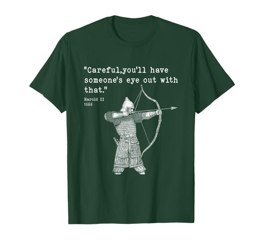 Harold Godwinson 1066 Battle of Hastings Medieval Archer T-Shirt
