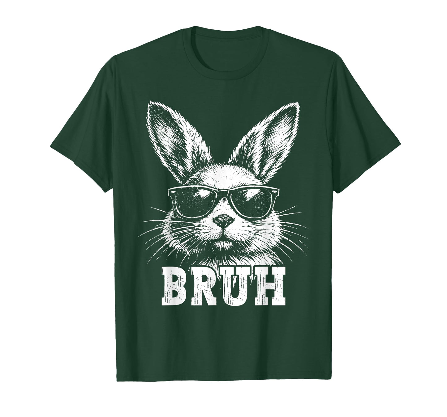 Kids Boy Easter Retro Bunny Bruh Easter Kids Boy Toddler Men T-Shirt