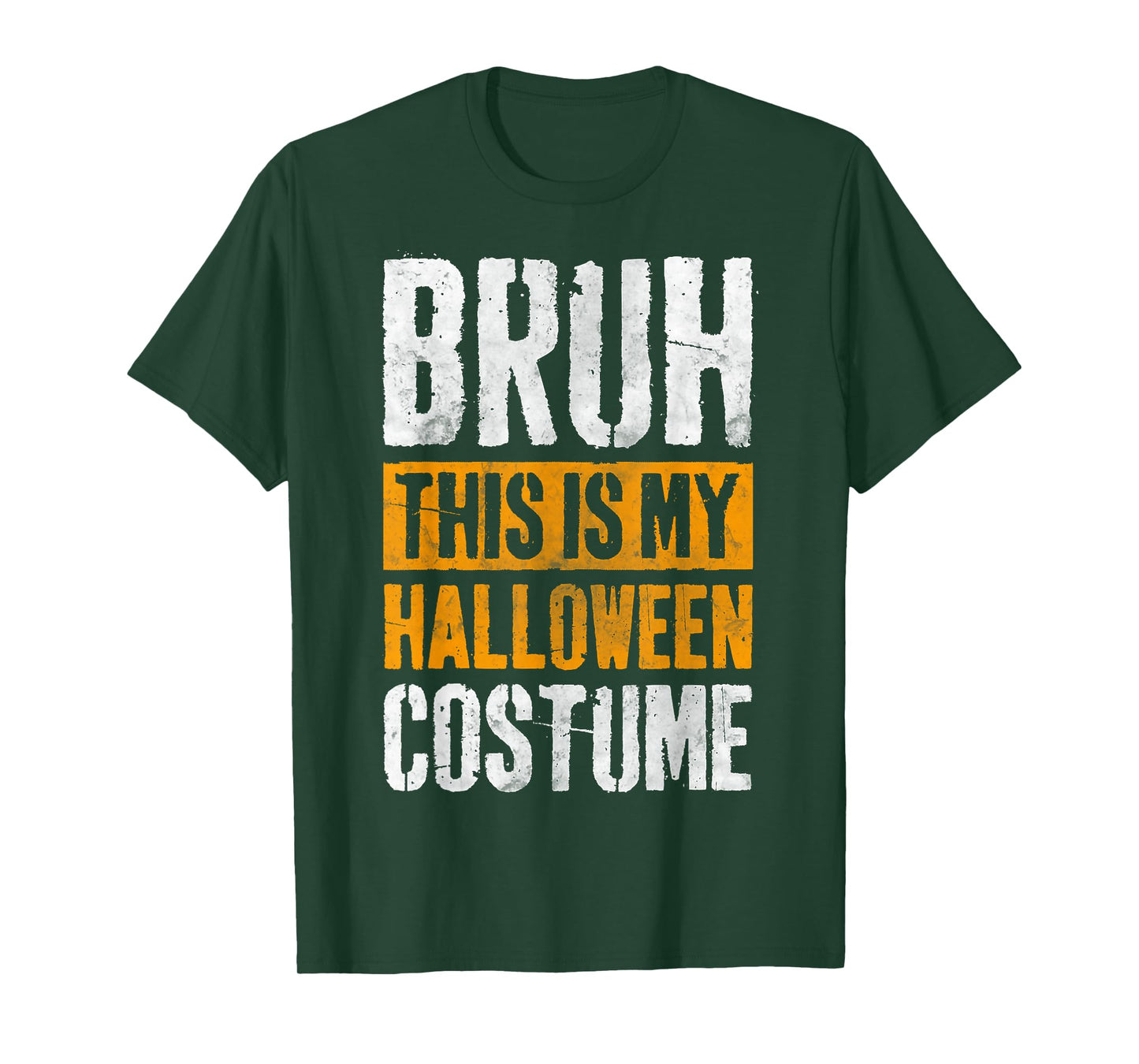 Funny Halloween Party Bruh This is My Halloween Costume T-Shirt