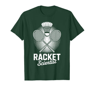 Cool Badminton Art for Men Women Badminton Lover Badminton T-Shirt