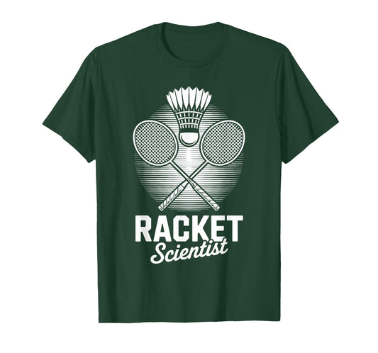 Cool Badminton Art for Men Women Badminton Lover Badminton T-Shirt