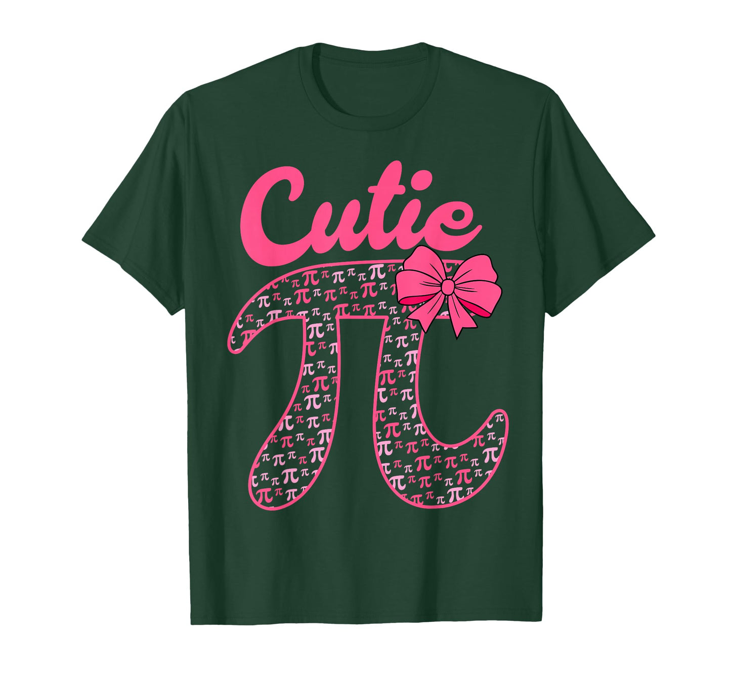 Cutie Pi Day Cute Pi Symbol Math Teachers Women Girls Kids T-Shirt
