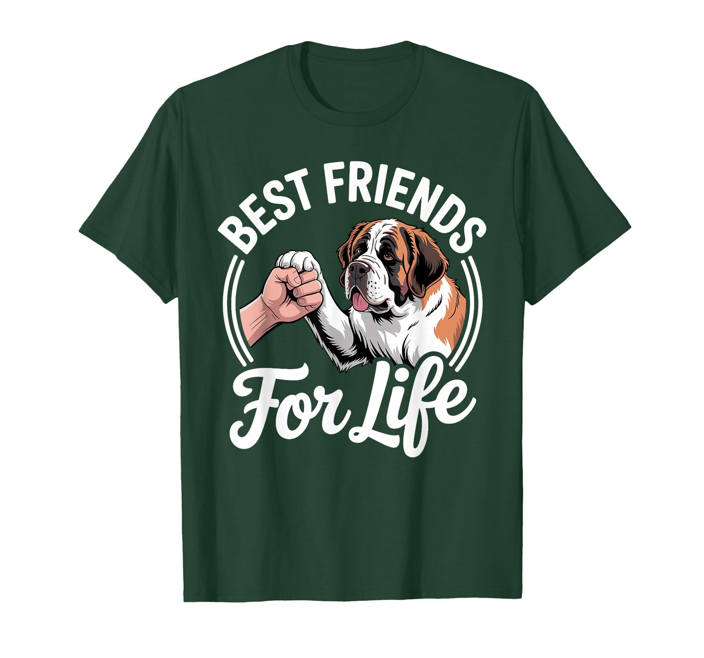 Cool Saint Bernard Costume for Men Women St. Bernard Lover T-Shirt
