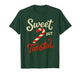 Sweet But Twisted Christmas Shirt, Cute Candy Cane Pajamas T-Shirt