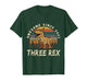 Kids Three rex 3rd Birthday Dinosaur 3 Year Old Boys Born 2023 T-Shirt