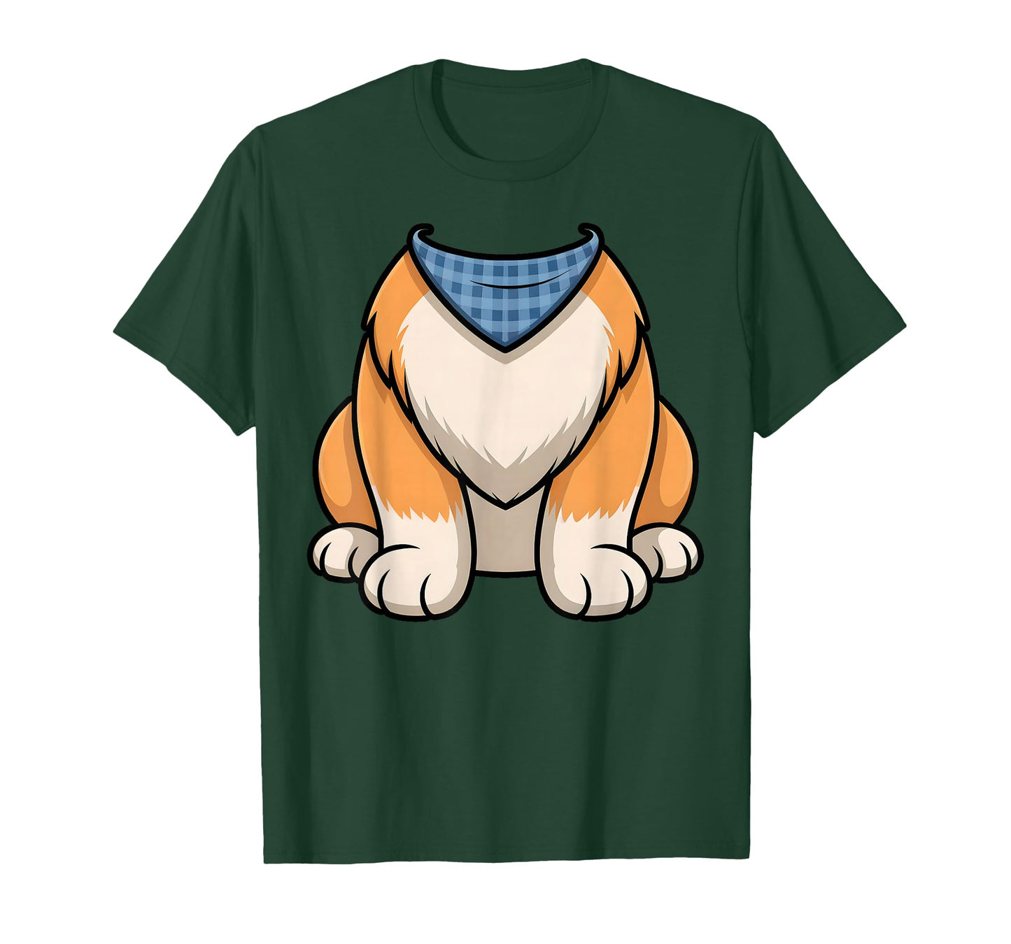 Dog Body Costume Lazy Halloween Trick or Treat T-Shirt