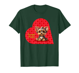 Heart Stealer! - Cute Yorkie - Valentine T-Shirt