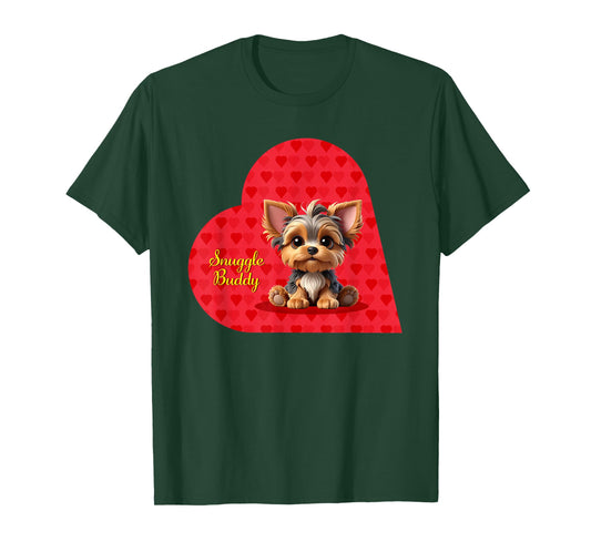 Heart Stealer! - Cute Yorkie - Valentine T-Shirt