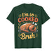 Funny Thanksgiving Cooked Bruh Boys Girls Kids Teens T-Shirt