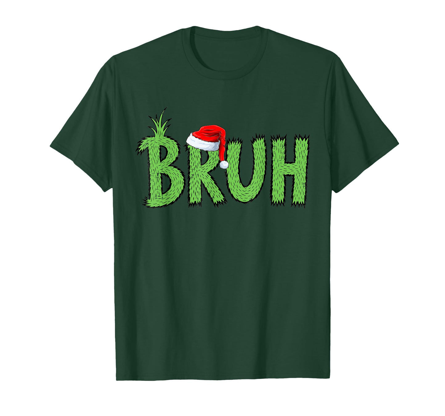 Funny Bruh Merry Christmas Pajama Family Men Meme Xmas Boy T-Shirt