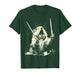 Chipmunk Playing Drums Funny Musician Animal Drummer Punk T-Shirt