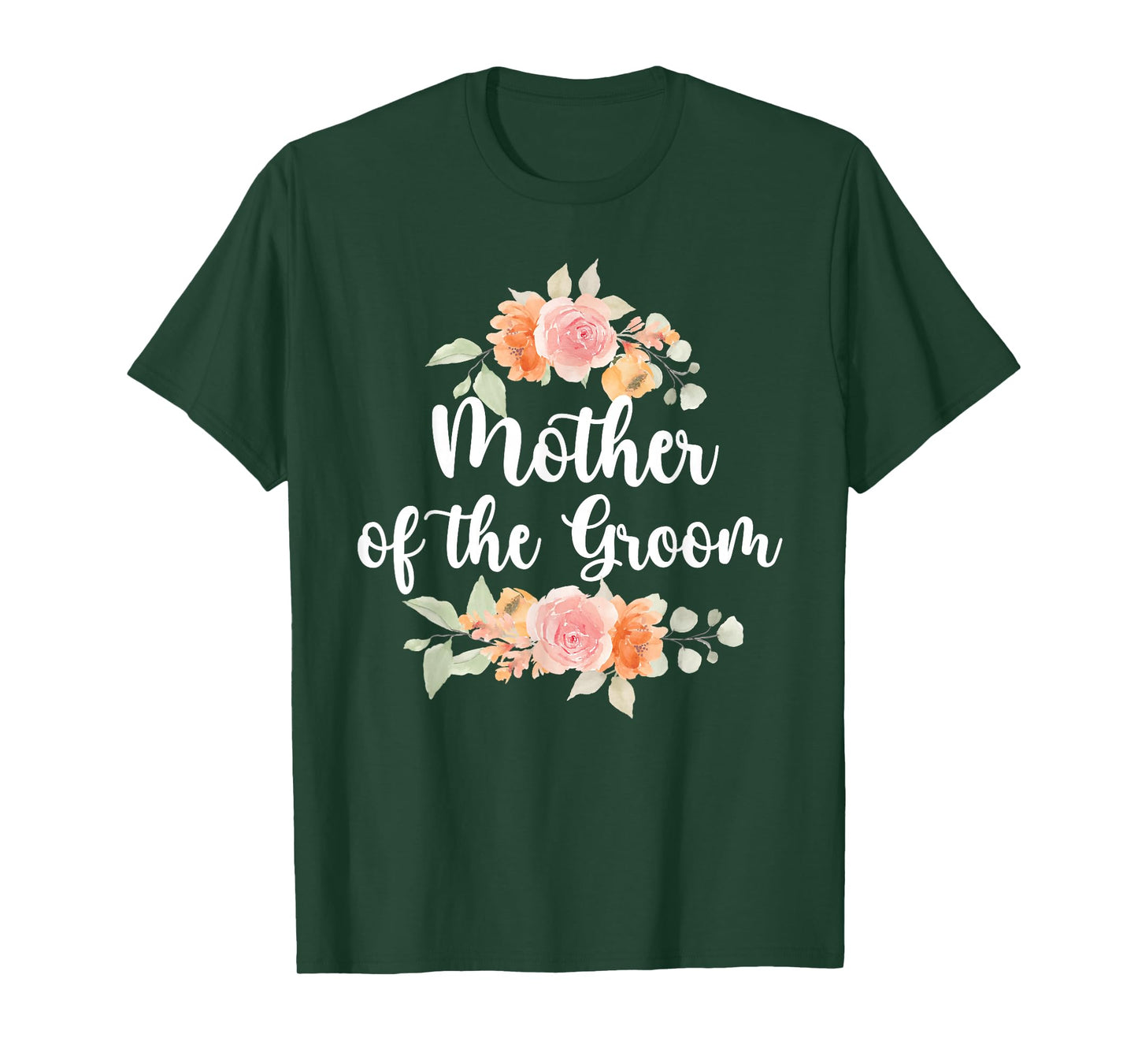 Mother of The Groom Mom Flowers Mom of The Groom T-Shirt