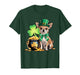 Cute Chihuahua Dog Shamrock Irish Women Men St Patricks Day T-Shirt