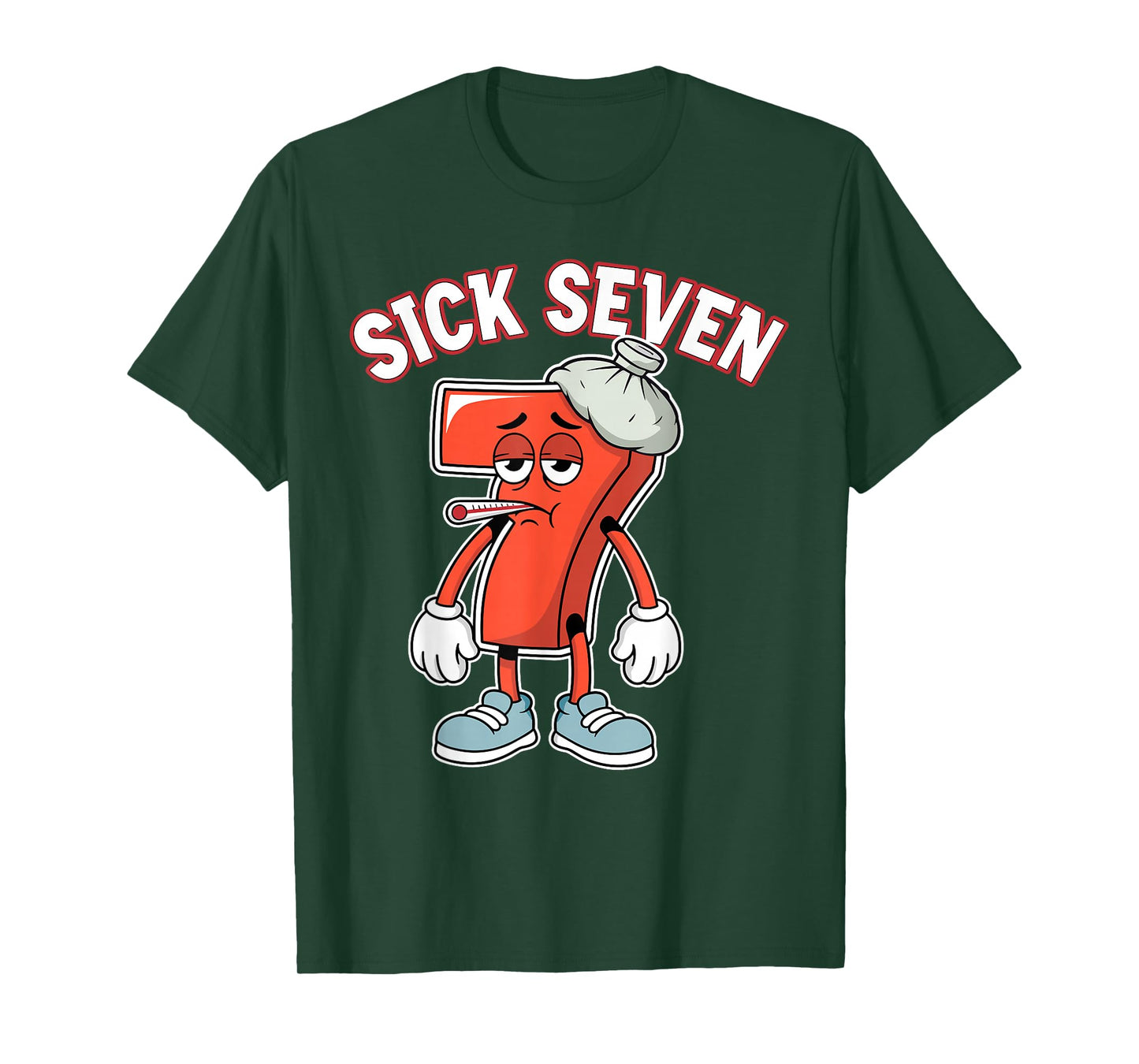 Sick Seven 67 Meme Six Seven Fun Wordplay T-Shirt