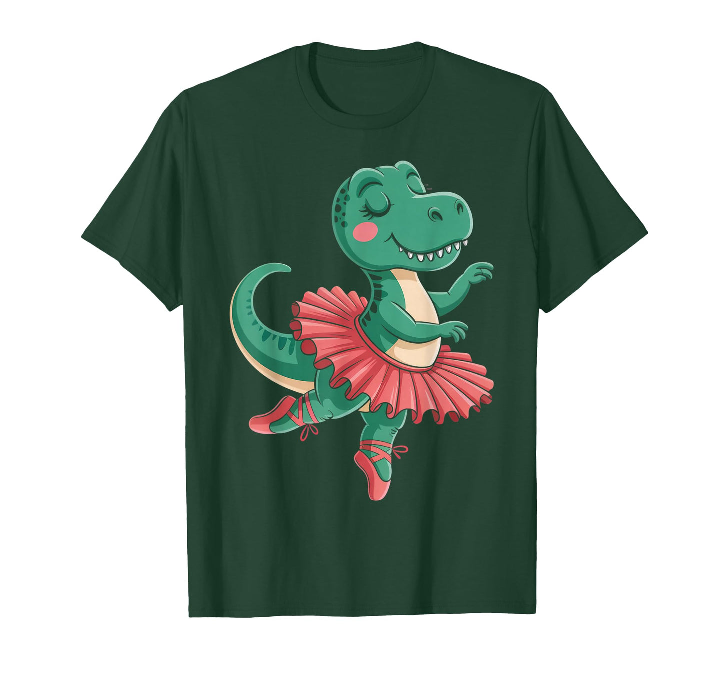 Trex Dinosaur Ballet Lover Ballerinas Ballet Dancer T-Shirt