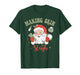 Christmas Esthetician Making Skin Sleigh Santa Makeup Artist T-Shirt