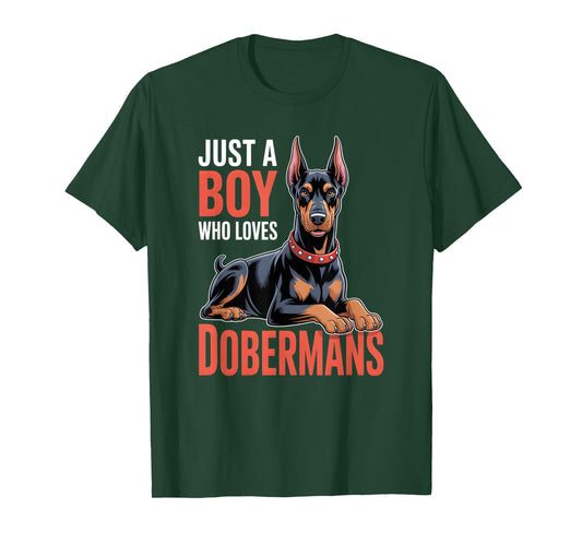 Boys Doberman T-Shirt