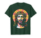 Vintage God King Jesus Christ Sweet Face Image T-Shirt