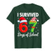 I Survived 67 Days of School Six Seven 6 7 Meme Christmas T-Shirt