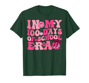 Groovy in My 100 Days of School Era Girl Kid Teacher T-Shirt