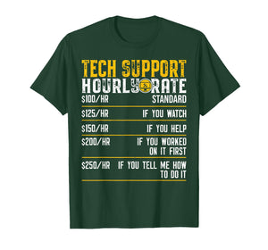 Funny Tech Engineer Support Tech Computer Engineer IT Guy T-Shirt