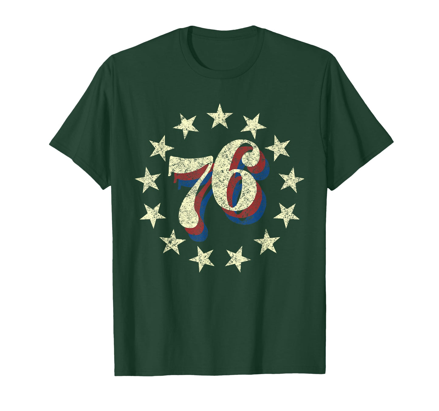 50th Birthday 1976 USA Bicentennial 1776 T-Shirt
