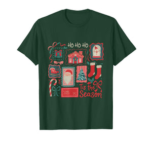 Tis The Season Boho Christmas Xmas Trees Women T-Shirt