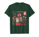 Tis The Season Boho Christmas Xmas Trees Women T-Shirt