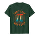 Pi Day Cant Stop Wont Stop Math Digits Circle T-Shirt