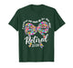 Retired 2026 I Worked My Whole Life Retirement Bow Floral T-Shirt